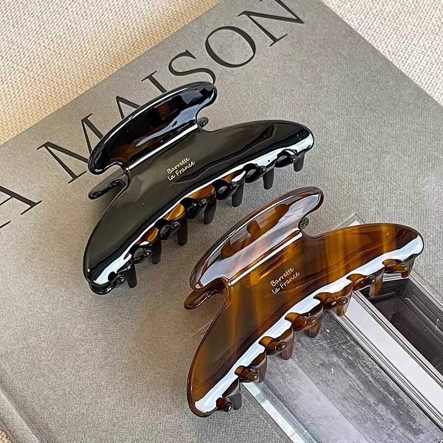 Hair Clip Claw Large - Neue Retro Koreanische Acetat Haar Klaue