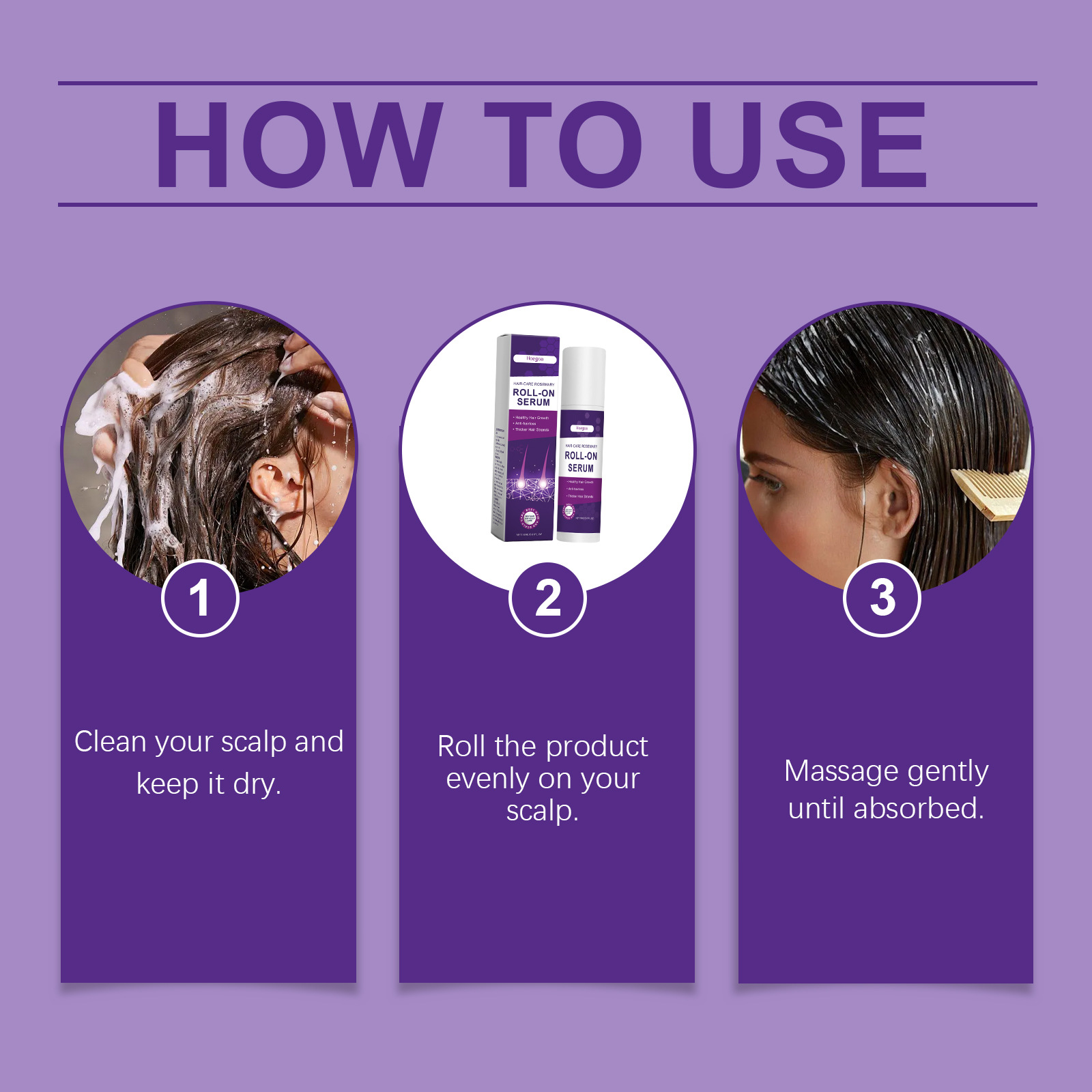 Hair Care Serum - Haarwuchsserum gegen Haarausfall, stärkt die Haarwurzeln,