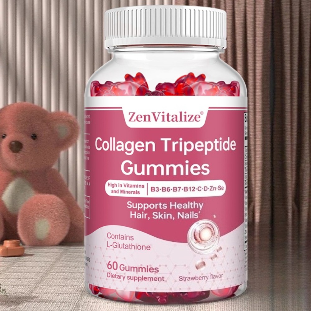 Hair Care Gummies - Kollagen-Gummibärchen - Fördern das Haarwachstum, pflegen