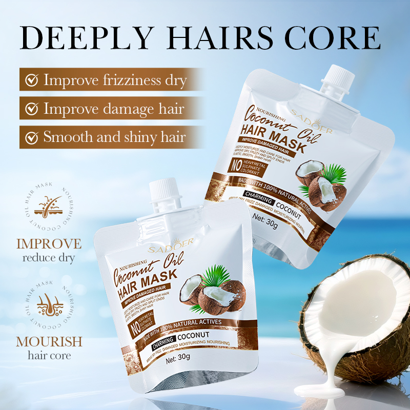 Hair Care Keratin - Magische Keratin-Haarmaske, 5 Sekunden, repariert geschädigtes,