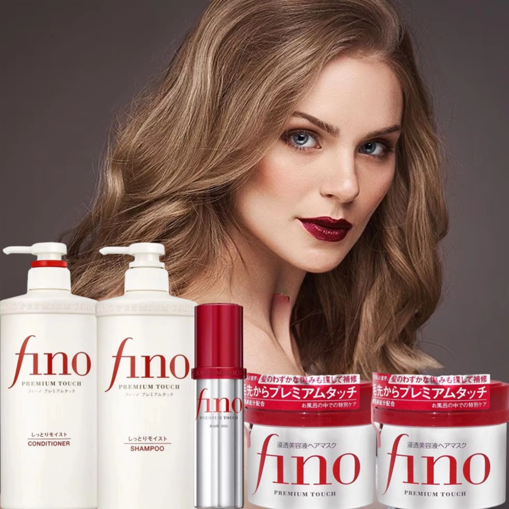 Hair Care Fino - Fino Smooth Haarpflege-Set mit Conditioner und