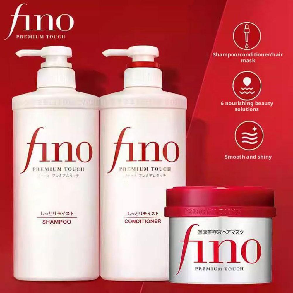 Hair Care Fino - Japan Fino Haarmaske, Shampoo, Reparatur, trockenes,