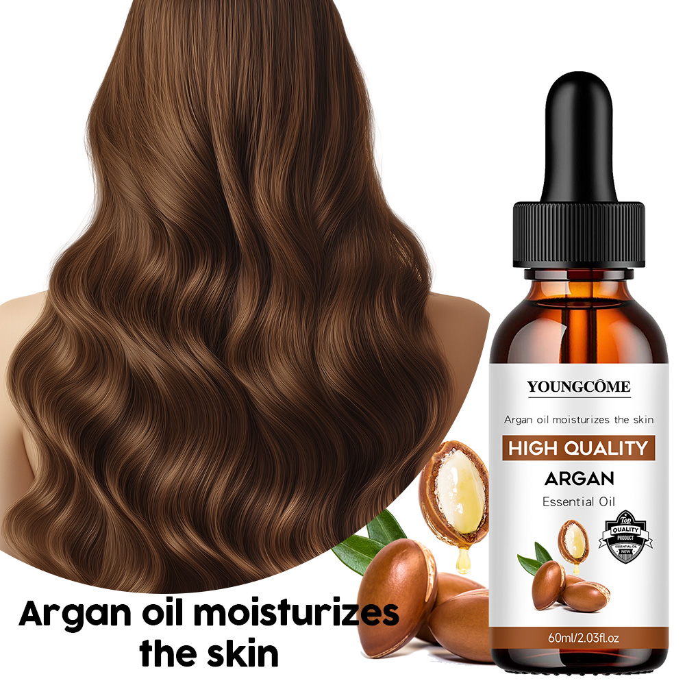 Split End Repair Serum - Marokkanisches Arganöl-Haarserum, leichter Haarölnebel für Spliss,
