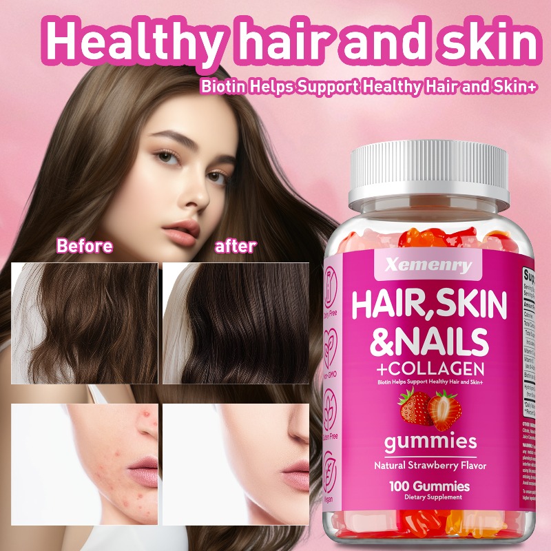 Hair Care Gummies - Haargummis für Haare, Haut und Nägel