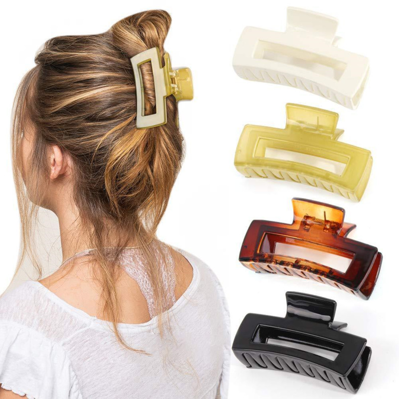 Hair Clip Claw Large - Koreanische Frauen Mädchen Acryl Haar Krallen