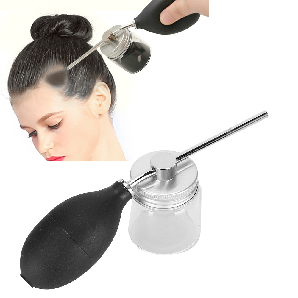 Hair Care Products - Nachfüllbare Friseur-Puderspray-Flasche Haaraufbaufaser-Applikator für Salon-Styling-Werkzeuge