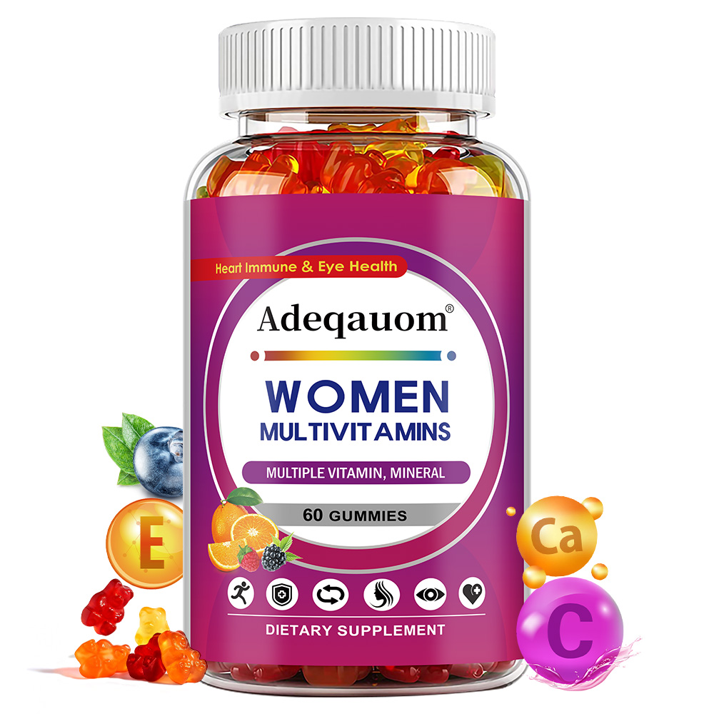 Hair Care Gummies - Multivitamin-Gummibärchen für Frauen, Energiestoffwechsel, Immununterstützung, Haar-