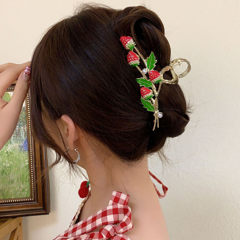 Neue süße Blume Haar Kralle Cl – Hair Clip Claw Large Bewertung und Preis