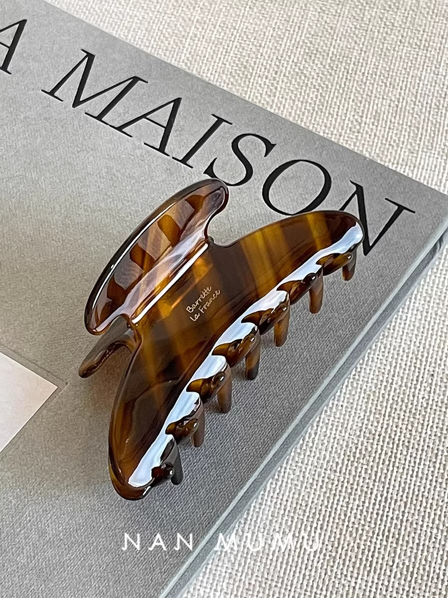 Neue Retro Koreanische Acetat  – Hair Clip Claw Large Bewertung und Preis