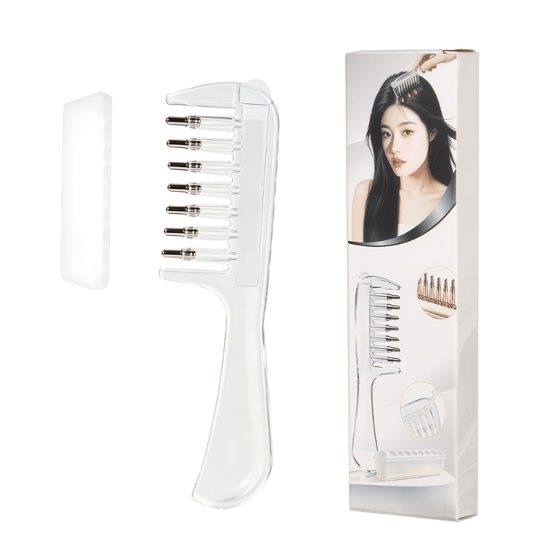 Transparenter Haarkamm mit äth – Hair Care Serum Bewertung und Preis