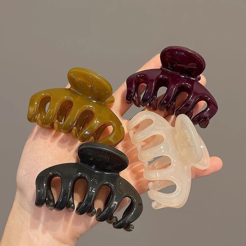 Elegante, solide kleine Kürbis – Hair Clip Claw Large Bewertung und Preis