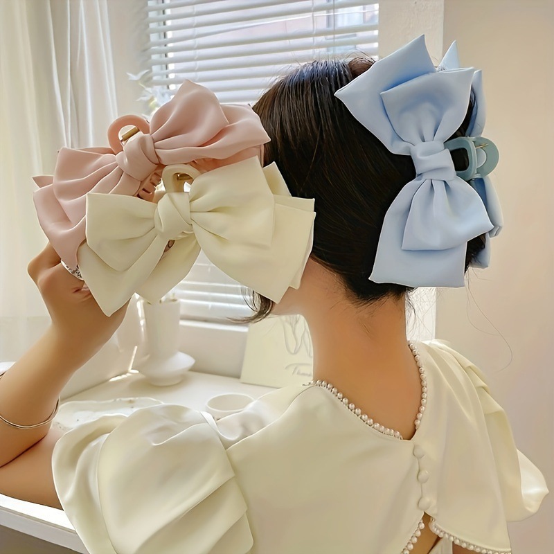 Große Haarklammern mit Schleif – Hair Clip Claw Large Bewertung und Preis