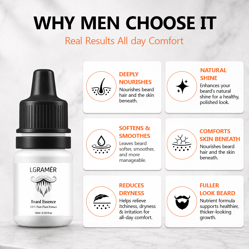Bartwuchsserum für Männer, näh – Hair Care Serum Bewertung und Preis