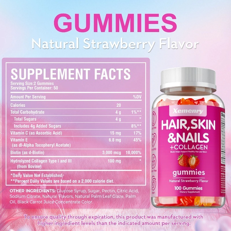 Haargummis für Haare, Haut und – Hair Care Gummies Bewertung und Preis
