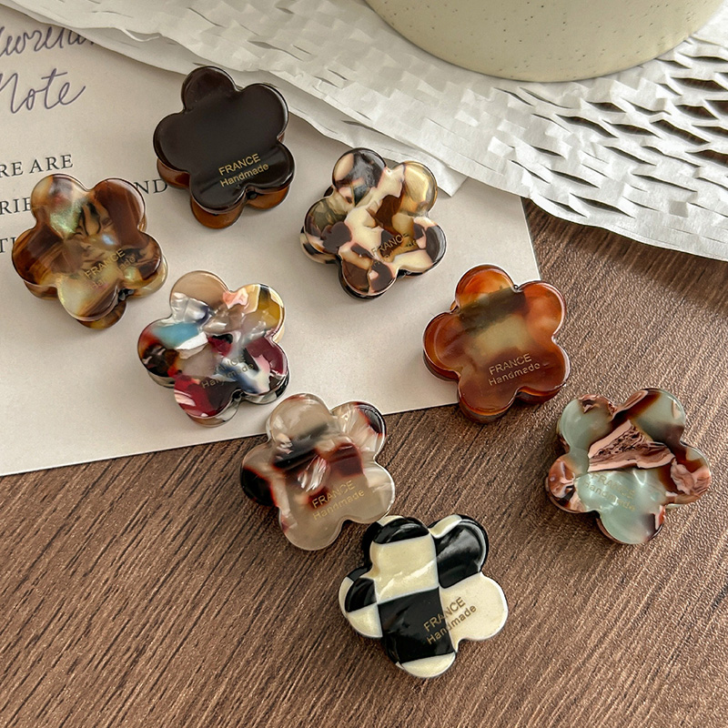 8 Stück/Set Niedliche Blumen-H – Hair Clip Claw Large Bewertung und Preis